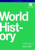 World History Volume 2 &lpar;IAG&rpar; &ndash; instructor answers guide and solved exam material