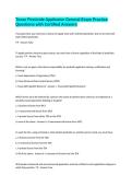 Texas Pesticide Applicator General Exam Practice Questions with Certified Answers