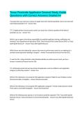Texas Pesticide Applicator General Study Guide Questions with Correct Answers Graded A&plus;