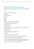 NURS 5337 CYP 1 Study Guide quiz 2 DM&sol;Derm&sol; GI questions and answers Graded A&plus;