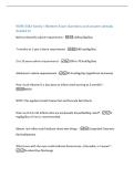 NURS 3311 RN evidence-Based Practice in Mental Health Nursing questions and answers Graded A&plus;