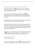NURS 5350 M1L1 Role Transition Lecture Notes questions and answers graded A&plus;