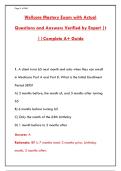 WELLCARE MASTERY EXAM 2026 &ndash; 300 REAL QUESTIONS WITH CORRECT DETAILED ANSWERS &lpar;VERIFIED BY EXPERTS&rpar;