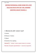 CERTIFIED PROFESSIONAL CODER &lpar;CPC&rpar; EXAM 2026 &ndash; 300 REAL QUESTIONS WITH CORRECT DETAILED ANSWERS