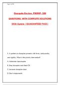 GEORGETTE REVIEW PMHNP EXAM 2026 &ndash; 300 REAL QUESTIONS WITH CORRECT DETAILED ANSWERS