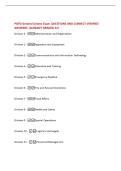 PGFD General Orders Exam QUESTIONS AND CORRECT VERIFIED ANSWERS &vert;ALREADY GRADED A&plus;&vert;