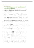 Phil 101 Rodgers exam1 questions and answers Graded A&plus;