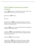 Phil 101 Midterm questions and answers Graded A&plus;
