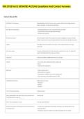 KIN 2Y03 Test 2 UPDATED ACTUAL Questions And Correct Answers 
