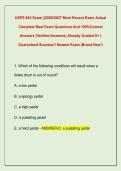 USPS 943 Exam &vert;&vert;2026&sol;2027 Most Recent Exam Actual  Complete Real Exam Questions And 100&percnt;Correct  Answers &lpar;Verified Answers&rpar; Already Graded A&plus; &vert;  Guaranteed Success&excl;&excl; Newest Exam &vert;Brand New&excl;&excl; 