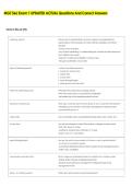 MGT 366 Exam 1 UPDATED ACTUAL Questions And Correct Answers