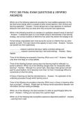 PSYC 365 FINAL EXAM QUESTIONS & VERIFIED ANSWERS