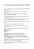 PSYC 365 EXAM 3 QUESTIONS & VERIFIED ANSWERS