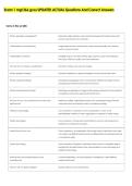 Exam 1 mgt 366 gvsu UPDATED ACTUAL Questions And Correct Answers 
