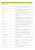 GVSU MGT 331 Exam &num;1 UPDATED ACTUAL Questions And Correct Answers 