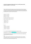 WGU D335 Introduction to Python Objective Assessment Practice Exam Questions with Detailed Solutions Complete Study Guide