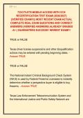TCIC&sol;TLETS MOBILE ACCESS WITH CCH  RECERTIFICATION TEST EXAM &lpar;2026&sol;2027&rpar;  &vert;&vert;VERIFIED EXAM&excl;&excl;&excl;&vert;&vert; MOST RECENT EXAM ACTUAL  COMPLETE REAL EXAM QUESTIONS AND CORRECT  ANSWERS &lpar;VERIFIED ANSWERS&rpar; ALREADY GRADED  A&plus; &vert; GUARANTEED SUCCESS&excl;&excl; NEWEST EXAM&excl;&excl;&excl; 