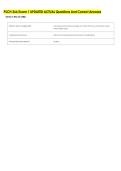 PSCH 366 Exam 1 UPDATED ACTUAL Questions And Correct Answers 