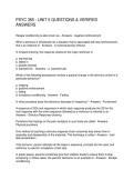 PSYC 365 - UNIT 5 QUESTIONS & VERIFIED ANSWERS