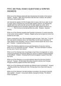 PSYC 365 FINAL EXAM 3 QUESTIONS & VERIFIED ANSWERS