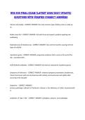 NUR 606 Final Exam &lpar;Latest 2026&sol;2027 Update&rpar; Questions with Verified Correct Answers