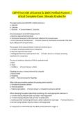 CEFM Test with all Correct & 100&percnt; Verified Answers &vert;Actual Complete Exam &vert;Already Graded A&plus;