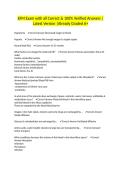 EFM Exam with all Correct & 100&percnt; Verified Answers &vert;Latest Version &vert;Already Graded A&plus;