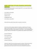 NRSG 4580 Exam 4 Practice Questions with Verified Solutions&period;