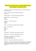 C-EFM Exam with all Correct & 100&percnt; Verified Answers &vert;Latest Update &vert;Guaranteed to Pass