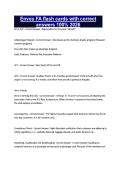 Envoy FA flash cards with correct answers 100&percnt; 2026