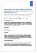  Developing Leaders &ndash; Leading Marines Comprehensive Exam &vert; USMC Leadership Principles and Ethical Decision-Making &vert; 2026&sol;2027 Study Guide with Questions and Answers