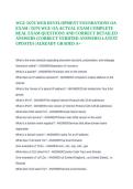 WGU D276 WEB DEVELOPMENT FOUNDATIONS OA EXAM &sol; D276 WGU OA ACTUAL EXAM COMPLETE REAL EXAM QUESTIONS AND CORRECT DETAILED ANSWERS &lpar;CORRECT VERIFIED ANSWERS&rpar; LATEST UPDATES &vert;ALREADY GRADED A&plus; 