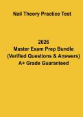 Nail Theory Practice Test PDF &vert; Nail Technician & Cosmetology Exam Prep