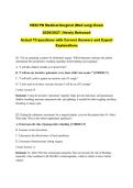 HESI PN Medical-Surgical &lpar;Med Surg&rpar; Exam 2026&sol;2027 &vert; ACTUAL EXAM &vert; 70 Q&A with Expert Explanations &vert; Newly Released &vert; Pass Guaranteed - A&plus; Graded