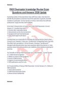 PADI Divemaster knowledge Review Exam Questions and Answers 2026 Update