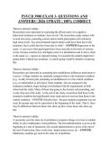 PSYCH 3980 Exam 3 Study Guide&colon; Practice Questions & Answer Key