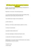 CPS Study Guide with Complete Solutions 2026&sol;2027