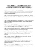 PPSYCH 3980 Exam 2 Study Guide &vert; Latest 2026 Edition &vert; Practice Questions & Detailed Explanations