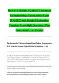 MSN 610 Module 3 Quiz SG3 Advanced Pathophysiology Exam Actual Exam 2026&sol;2027 with Detailed Rationales &vert; Complete Exam-Style Questions &vert; Pass Guaranteed &ndash; A&plus; Graded