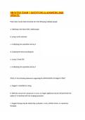 NM INTRO EXAM 1 QUESTIONS & ANSWERS-2026 UPDATE&period;
