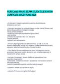 NURS 2030 FINAL EXAM STUDY GUIDE WITH COMPLETE SOLUTIONS 2026&period;
