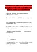 Florida Electrical Business Actual Exam  Study Guide with 100&percnt; Correct Answers  Already Graded A&plus; &vert; Latest Edition 