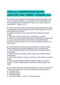 NURS 6121 COMPREHENSIVE REVIEW QUESTIONS AND CORRECT ANSWERS 2026&period;