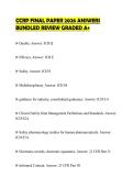 CCRP FINAL PAPER 2026 ANSWERS BUNDLED REVIEW GRADED A&plus;