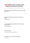 Hottel EFDA Quizzes & Answers &mdash; Practice Material