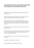 AAMI CABT STUDY GUIDE &vert; 2026 UPDATE &vert; QUESTIONS AND ANSWERS &vert; WITH COMPLETE SOLUTIONS&period;