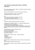 IDIS 199 FINAL EXAM QUESTIONS & VERIFIED ANSWERS