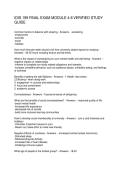 IDIS 199 FINAL EXAM MODULE 4-6 VERIFIED STUDY GUIDE