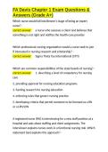 FA Davis Chapter 1 Exam Questions & Answers &lpar;Grade A&plus;&rpar;&period;docx