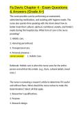 Fa Davis Chapter 4 - Exam Questions & Answers &lpar;Grade A&plus;&rpar;&period;docx&NewLine;&NewLine;